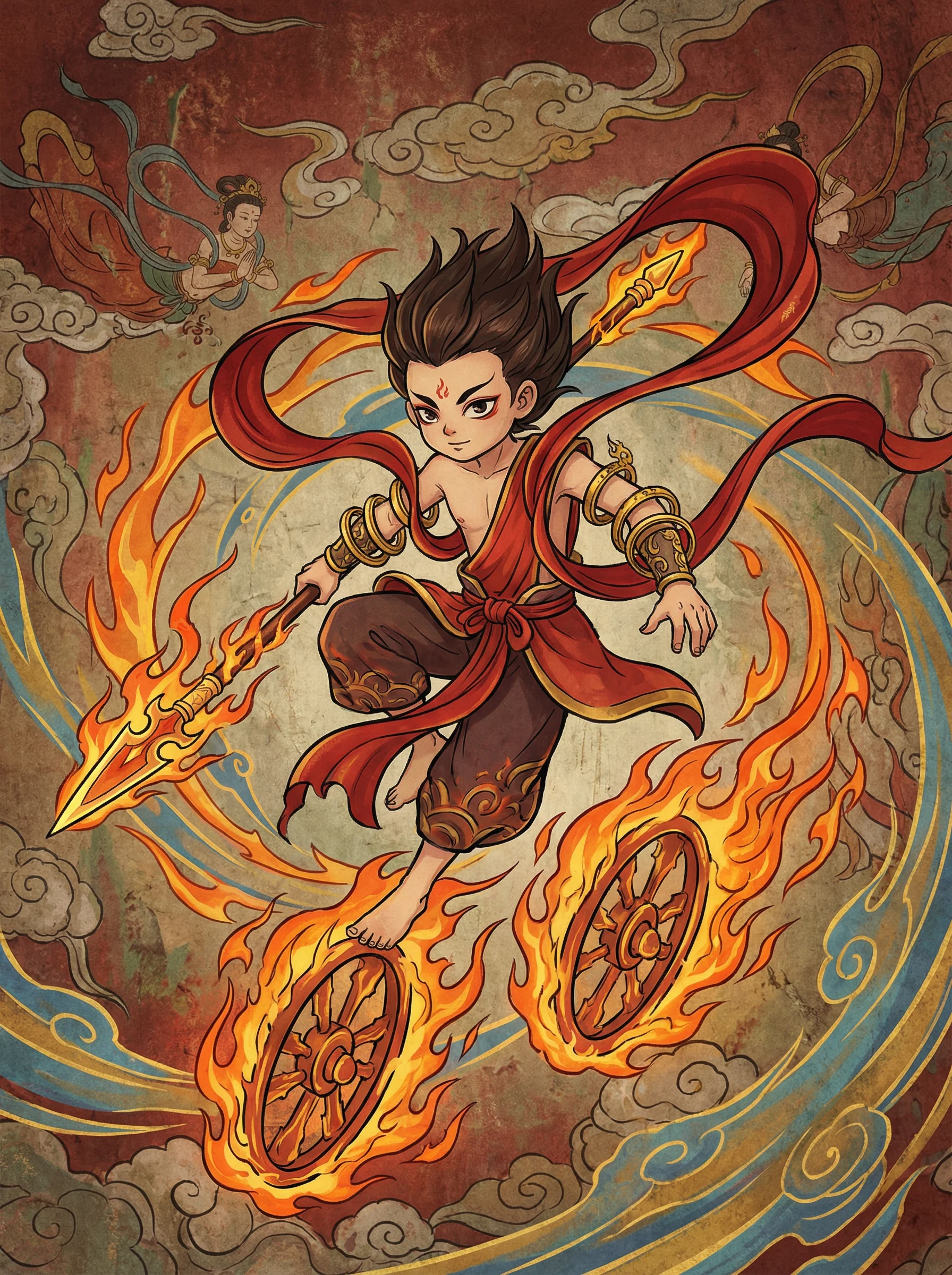 哪吒 - 1300部小u女视频 封神榜阐教动漫角色